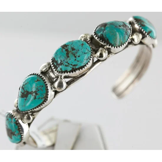 Navajo .925 Sterling Silver Turquoise 12714 Navajo .925 Sterling Silver Turquoise 12714