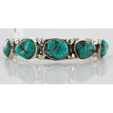 Navajo .925 Sterling Silver Turquoise 12714 Navajo .925 Sterling Silver Turquoise 12714