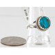 Handmade Certified Authentic Navajo .925 Sterling Silver Natural Turquoise Rin Native American Ring  16843
