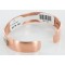 Handmade Certified Authentic Navajo Pure .925 Sterling Silver and Copper Native American Bracelet 12712
