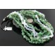 Large Certified Authentic 6 Strand Navajo .925 Sterling Silver Natural Turquoise Jade and Opalite Native American Necklace 16012