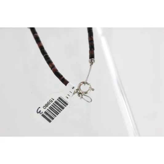 3 Strand Navajo .925 Sterling Silver Turquoise and AMETHYST Native American Necklace 15980-3 3 Strand Navajo .925 Sterling Silver Turquoise and AMETHYST Native American Necklace 15980-3