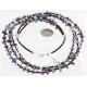 3 Strand Navajo .925 Sterling Silver Turquoise and AMETHYST Native American Necklace 15980-3 3 Strand Navajo .925 Sterling Silver Turquoise and AMETHYST Native American Necklace 15980-3