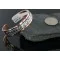 HANDMADE Certified Authentic Navajo Pure .925 Sterling Silver and Copper Native American Bracelet 12736