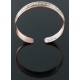 HANDMADE Certified Authentic Navajo Pure .925 Sterling Silver and Copper Native American Bracelet 12736
