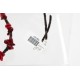 Certified Authentic 2 Strand Navajo .925 Sterling Silver Turquoise and Coral Native American Necklace 750161
