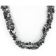 Certified Authentic 2 Strand Navajo .925 Sterling Silver Turquoise and Hematite Native American Necklace 16008 Certified Authentic 2 Strand Navajo .925 Sterling Silver Turquoise and Hematite Native American Necklace 16008