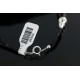 Certified Authentic 3 Strand Navajo .925 Sterling Silver Turquoise Quartz and Onyx Native American Necklace 25243