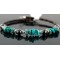 Navajo Turquoise and HEMATITE Native American WRAP Bracelet 12726 Navajo Turquoise and HEMATITE Native American WRAP Bracelet 12726