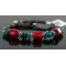 Navajo Turquoise and CORAL Native American WRAP Bracelet 12728 Navajo Turquoise and CORAL Native American WRAP Bracelet 12728