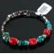 Navajo Turquoise and CORAL Native American WRAP Bracelet 12728 Navajo Turquoise and CORAL Native American WRAP Bracelet 12728