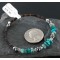 Navajo Turquoise and HEMATITE Native American WRAP Bracelet 12726 Navajo Turquoise and HEMATITE Native American WRAP Bracelet 12726