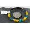 Navajo Turquoise and Yellow Quartz Native American WRAP Bracelet 12725 Navajo Turquoise and Yellow Quartz Native American WRAP Bracelet 12725