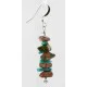 Navajo .925 Sterling Silver Hooks Natural Turquoise and JASPER Native American Earrings 18062 Navajo .925 Sterling Silver Hooks Natural Turquoise and JASPER Native American Earrings 18062
