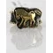 .925 Sterling Silver & 12kt Gold Filled Navajo Horse Ring 12659-1 .925 Sterling Silver & 12kt Gold Filled Navajo Horse Ring 12659-1