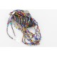 Certified Authentic 8 Strand Navajo .925 Sterling Silver Beaded Native American Necklace 15990