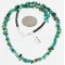 Certified Authentic Navajo .925 Sterling Silver and Turquoise Native American Necklace 15994-2 Certified Authentic Navajo .925 Sterling Silver and Turquoise Native American Necklace 15994-2
