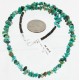 Certified Authentic Navajo .925 Sterling Silver and Turquoise Native American Necklace 15994-2