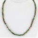 Certified Authentic Navajo .925 Sterling Silver Turquoise Coral Native American Necklace 15781