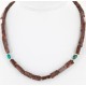 Certified Authentic Navajo .925 Sterling Silver Turquoise Jasper Native American Necklace 15995