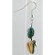 Heart Certified Authentic Navajo .925 Sterling Silver Hooks Natural Turquoise and Abalone Native American Dangle Earrings 18057 Heart Certified Authentic Navajo .925 Sterling Silver Hooks Natural Turquoise and Abalone Native American Dangle Earrings 18057