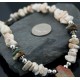 Arrowhead Certified Authentic Navajo .925 Sterling Silver White Howlite Native American Necklace 15341-17 Arrowhead Certified Authentic Navajo .925 Sterling Silver White Howlite Native American Necklace 15341-17