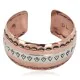 Arrowhead Feather Navajo .925 Sterling Silver Handmade Pure Copper Native American Bracelet 12952 Arrowhead Feather Navajo .925 Sterling Silver Handmade Pure Copper Native American Bracelet 12952
