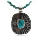 Arrows Nickel .925 Sterling Silver Handmade Navajo Coral Natural Turquoise Native American Necklace 12812-2-750118-17 Arrows Nickel .925 Sterling Silver Handmade Navajo Coral Natural Turquoise Native American Necklace 12812-2-750118-17