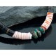Certified Authentic Navajo .925 Sterling Silver Graduated Heishi, Natural Turquoise Native American Necklace 370819474808