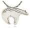 Bear Certified Authentic Navajo .925 Sterling Pin and Pendant Native American Necklace 24268-102261