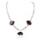 Bear Certified Authentic Navajo .925 Sterling Silver Natural Turquoise Red Jasper Graduated Heishi Native American Necklace 25319