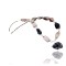 Bear Fetish $280 Certified Authentic Navajo .925 Sterling Silver Natural Snowflake Obsidian Onyx Native American Necklace 370957765970