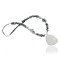 Bear Fetish $290 Certified Authentic Navajo .925 Sterling Silver Natural Lapis Agate Turquoise Native American Necklace 18108-37