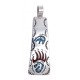 Bear Paw .925 Starling Silver Certified Authentic Handmade Navajo Native American Natural Turquoise Coral Pendent  24541