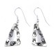 Bear Paw .925 Sterling Silver Certified Authentic Handmade Navajo Native American Dangle Earrings 27261-1 Bear Paw .925 Sterling Silver Certified Authentic Handmade Navajo Native American Dangle Earrings 27261-1