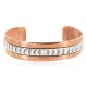 Bear paw .925 Sterling Silver Navajo Handmade Certified Authentic Pure Copper Native American Bracelet 18128-1 Bear paw .925 Sterling Silver Navajo Handmade Certified Authentic Pure Copper Native American Bracelet 18128-1
