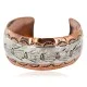 Bear Paw Handmade Navajo .925 Sterling Silver and Pure Copper Native American Bracelet 12865-3 Bear Paw Handmade Navajo .925 Sterling Silver and Pure Copper Native American Bracelet 12865-3