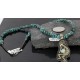Big $670 12kt Gold Filled and .925 Sterling Silver Handmade KOKOPELI Certified Authentic Navajo Turquoise Native American Necklace 370976349312