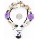 Bird Navajo .925 Sterling Silver Agate and Turquoise Native American Necklace 15880-4 Bird Navajo .925 Sterling Silver Agate and Turquoise Native American Necklace 15880-4