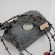Carved Fetish $400 Certified Authentic 3 Strand Navajo .925 Sterling Silver Turquoise Native American Necklace 1530-31