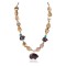 Carved Fetish Bear .925 Sterling Silver Certified Authentic Navajo Natural Turquoise Jasper Native American Necklace 25341-3