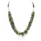 Certified Authentic 10 Strand Navajo .925 Sterling Silver Beaded Native American Necklace 15934