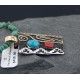 Certified Authentic 12kt Gold Filled and .925 Sterling Silver Handmade Mountain Turquoise Native American Necklace 370876453350