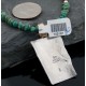 Certified Authentic 12kt Gold Filled and .925 Sterling Silver Handmade Mountain Turquoise Native American Necklace 370876453350