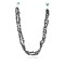 Certified Authentic 2 Strand Navajo .925 Sterling Silver Turquoise and Hematite Native American Necklace 16008
