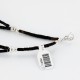 Certified Authentic 2 Strand Navajo .925 Sterling Silver Turquoise and Jade Native American Necklace 15501-181