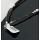Certified Authentic 2 Strand Navajo .925 Sterling Silver Turquoise Jasper Native American Necklace 370875932983