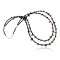 Certified Authentic 2 Strand Navajo .925 Sterling Silver Turquoise Native American Necklace 390662448171