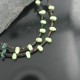 Certified Authentic 2 Strand Navajo .925 Sterling Silver Turquoise Native American Necklace 390670150563
