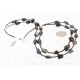 Certified Authentic 2 Strand Navajo .925 Sterling Silver Turquoise Native American Necklace 390754340347